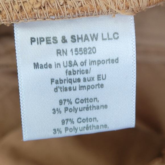 VERONICA BEARD Karter Drawstring Paperbag Pants in Tan size 29 - Picture 11 of 11